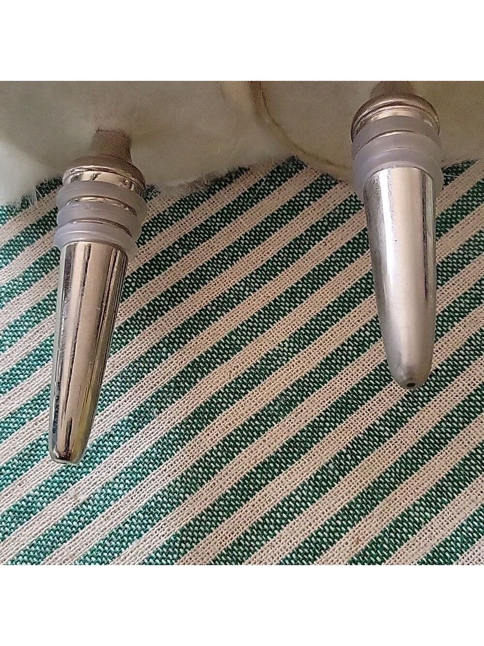 Set of 2 winter santa gnome wine stoppers - Picture 4 of 6